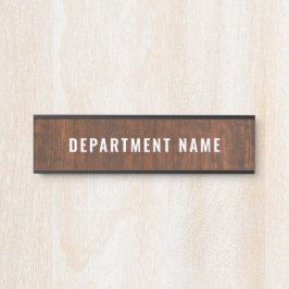部門名ドア記号 サインプレート