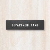 部門名ドア記号 サインプレート (正面)