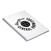 部門。 一般的な知識の ノートブック (右側)