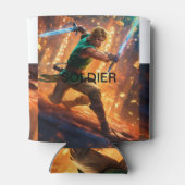 部隊をテーマにしたフォームクーラー保:ドリンクドクール! 缶クーラー (裏面)