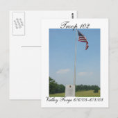 部隊102のはがき ポストカード (正面/裏面)