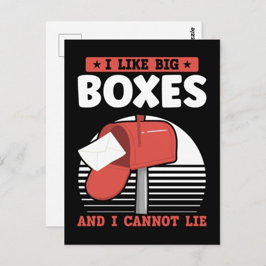 郵おもしろい便会社 ポストカード (正面/裏面)