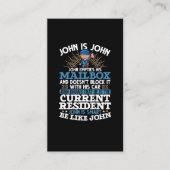 郵おもしろい便郵便局員 名刺 (正面)