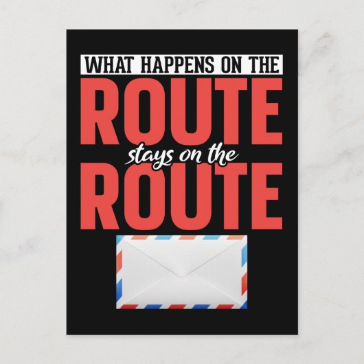 郵便おもしろい会社 ポストカード (正面)