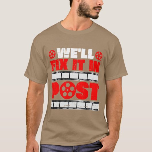 郵便でうまくフィットするよ 笑える Tシャツ (正面)