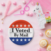 郵便で投票した ペーパープレート (パーティー)