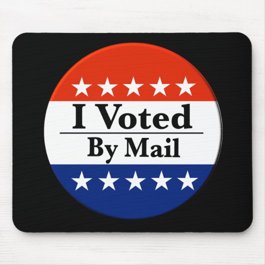 郵便で投票した マウスパッド (正面)