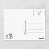 郵便で送るかどうか！ ポストカード (裏面)