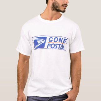 郵便に行く Tシャツ