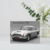 郵便はがきのためのクラシックな車のイメージ ポストカード (スタンド正面)