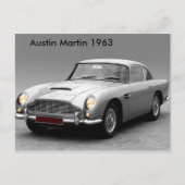 郵便はがきのためのクラシックな車のイメージ ポストカード (正面)