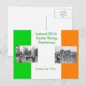 郵便はがきのための1916人のアイルランド人のイメージ シーズンポストカード (正面/裏面)