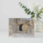 郵便はがきのイエス・キリストの空の墓 ポストカード (スタンド正面)