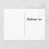 郵便はがきのゴルフの後でうたた寝しているサンタ シーズンポストカード (裏面)