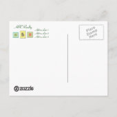 郵便はがきのテンプレートABCの不動産 ポストカード (裏面)