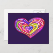 郵便はがきのバレンタインデーのカードか引き起こります シーズンポストカード (正面/裏面)