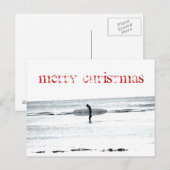 郵便はがきのメリークリスマス シーズンポストカード (正面/裏面)