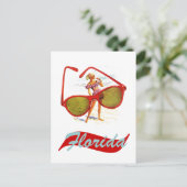 郵便はがきのヴィンテージのレトロのサンシャイステートフロリダFla ポストカード (スタンド正面)