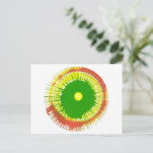 郵便はがきの回転の芸術 ポストカード (スタンド正面)