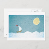 郵便はがきの航行 ポストカード (正面/裏面)