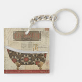 郵便はがきのBath キーホルダー (裏面)