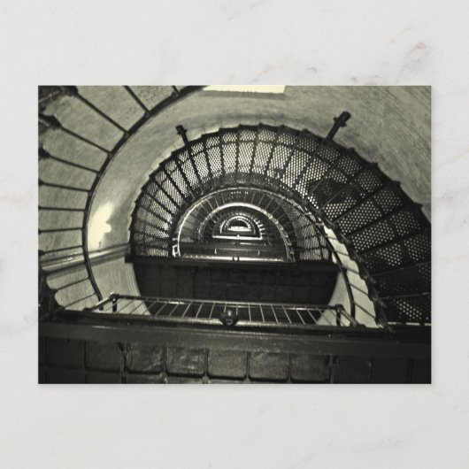 郵便はがきのCurrituckの軽い家の外銀行、NC ポストカード (正面)