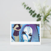 郵便はがきを空想して下さい ポストカード (スタンド正面)