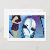 郵便はがきを空想して下さい ポストカード (正面/裏面)