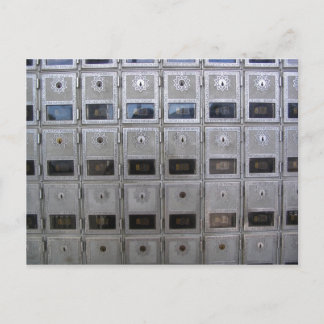 郵便はがきを落とす ポストカード