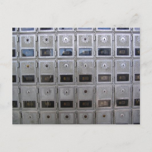 郵便はがきを落とす ポストカード (正面)