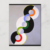 郵便はがきクラシックかヴィンテージロバートDelaunay 7 ポストカード (正面)