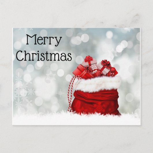 郵便はがきメリーなクリスマス シーズンポストカード (正面)