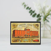 郵便はがきヴィンテージのボストンアートワーク37 ポストカード (スタンド正面)