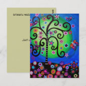 郵便はがき生命の樹 ポストカード (正面/裏面)