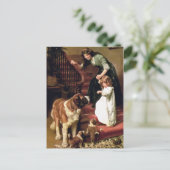 郵便はがき:  おやすみなさい-サンベルナール峠との… ポストカード (スタンド正面)