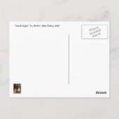 郵便はがき:  おやすみなさい-サンベルナール峠との… ポストカード (裏面)