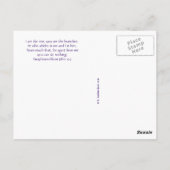 郵便はがき: つる植物の耕作されたブドウ、ジョン15を乾燥して下さい ポストカード (裏面)