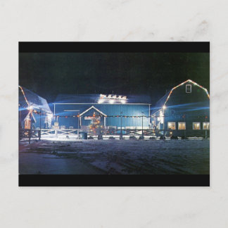 郵便はがき-クリスマス公園 シーズンポストカード