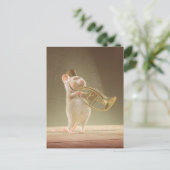 郵便はがき: "トランペット奏者" ポストカード (スタンド正面)