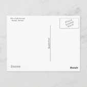 郵便はがき-ボーデン湖、コンスタンツ ポストカード (裏面)