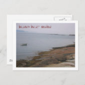 郵便はがき: メインの島 ポストカード (正面/裏面)