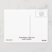 郵便はがき: 岬の外のビーチ ポストカード (裏面)