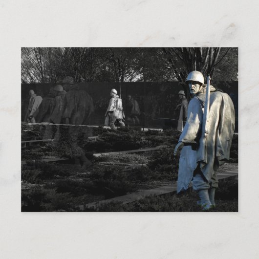 郵便はがき-韓国戦争記念物 ポストカード (正面)