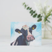 郵便はがき- 0254人のアイルランド人のFriesian牛 ポストカード (スタンド正面)