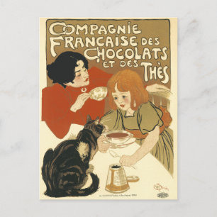 郵便はがき: Compagnie Francaise des Chocolats ポストカード