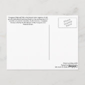 郵便はがき- Congareeの国立公園 ポストカード (裏面)