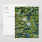 郵便はがき- Hopelandの庭のスイレン ポストカード (正面/裏面)