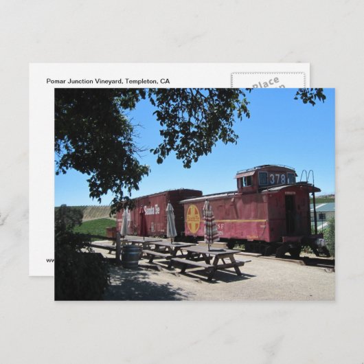 郵便はがき: Pomarの接続点のサンタフェの車両 ポストカード (正面/裏面)