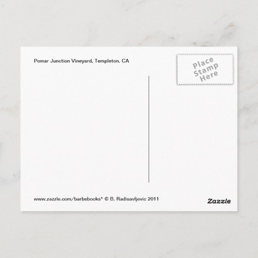 郵便はがき: Pomarの接続点のサンタフェの車両 ポストカード (裏面)