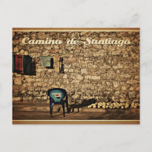 郵便はがきCamino deサンティアゴ ポストカード